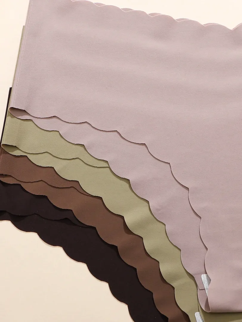 Conjunto com 8 Calcinhas Femininas Sem Costura em Cores Sólidas e Estampa de Leopardo, com Acabamento Ondulado, Leves, Respiráveis e Sexys — foto 5