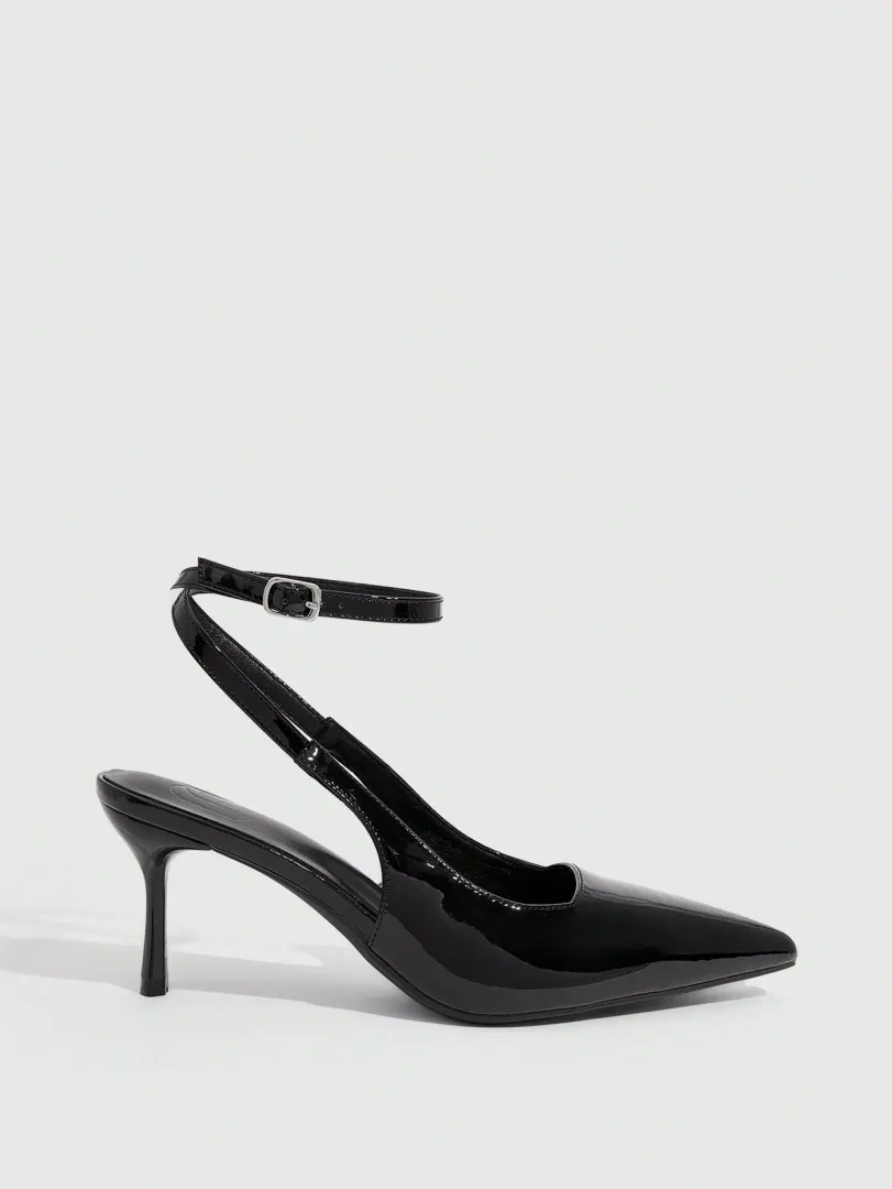 Sapatos Femininos Brancos de Salto Alto com Bico Fino e Tiras Cruzadas, Estilo Elegante para Escritório, Festas, Casamentos e Férias de Primavera — foto 8