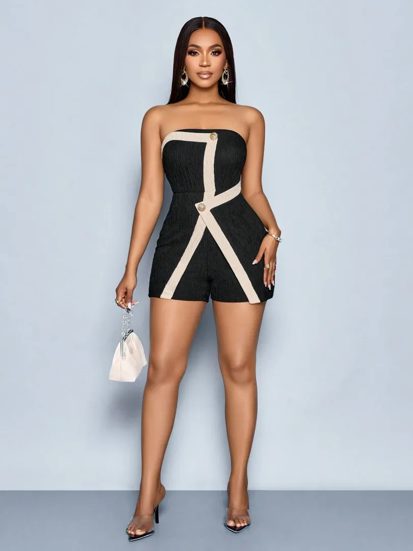 Macacão Feminino de Verão Estilo Casual e Versátil, Ideal para Festivais, Praia, Férias, Escritório e Eventos — foto 6