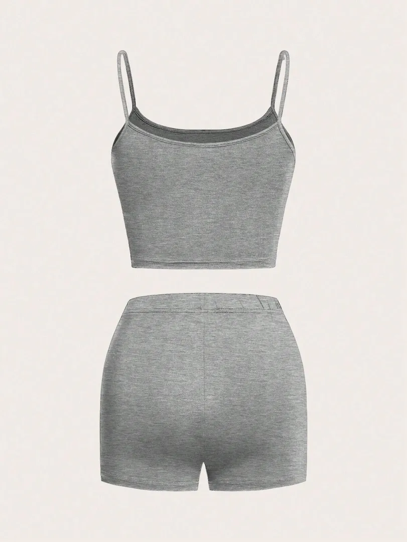 Conjunto Feminino de Verão com Top Cami e Shorts com Estampa “Birthday Girl”, Estilo Sexy e Moderno para Festas e Saídas - foto 5