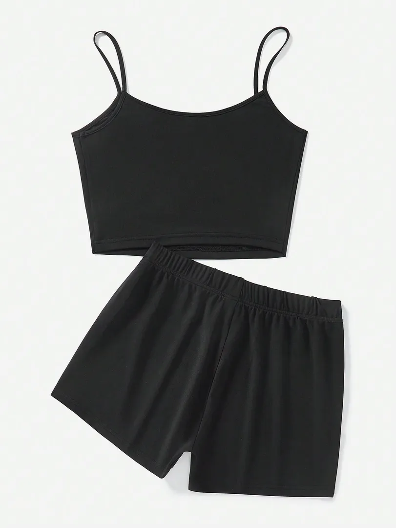 Conjunto Feminino de Verão com Top Cami e Shorts com Estampa “Birthday Girl”, Estilo Sexy e Moderno para Festas e Saídas - foto 4