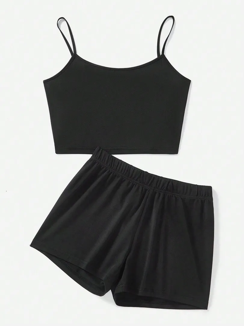 Conjunto Feminino de Verão com Top Cami e Shorts com Estampa “Birthday Girl”, Estilo Sexy e Moderno para Festas e Saídas - foto 2