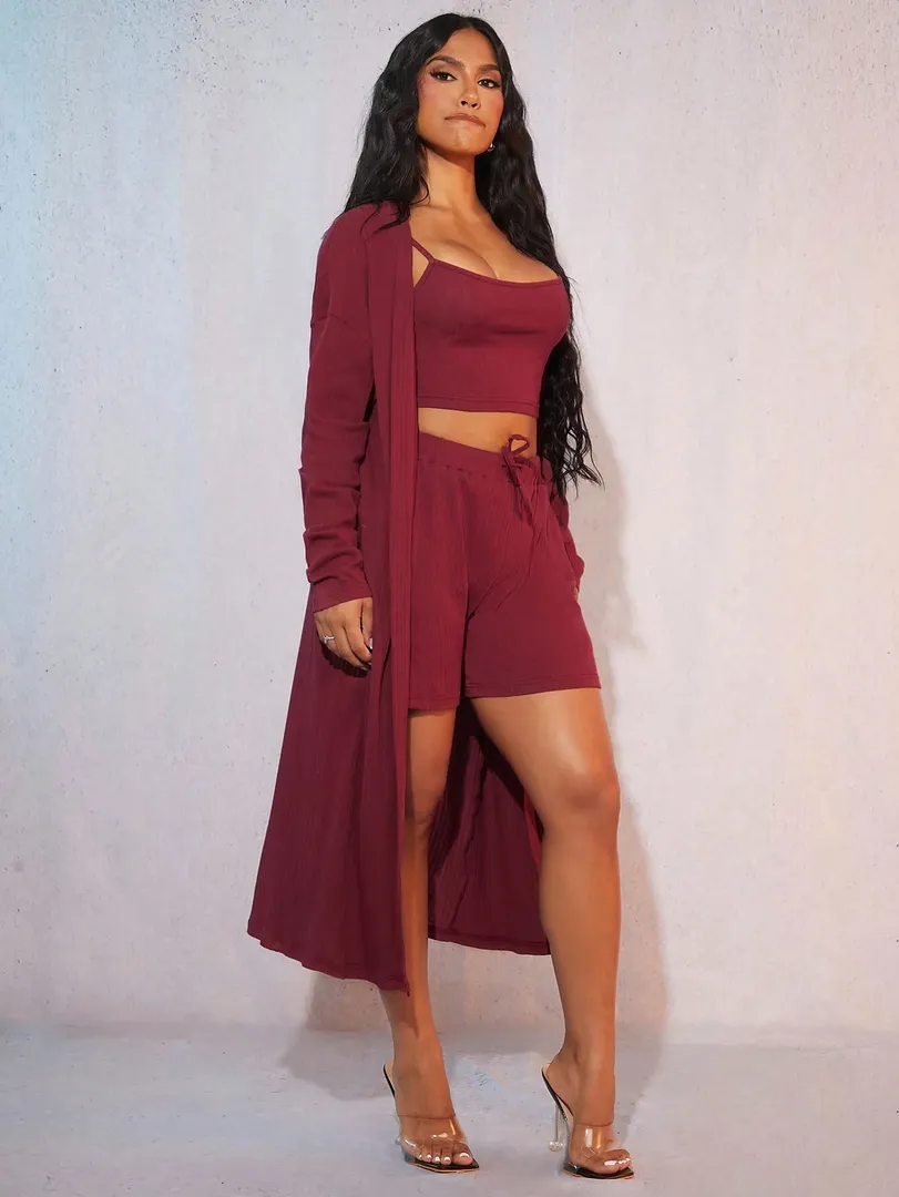 Conjunto Casual com Top Solto e Colete Sem Mangas - foto 5